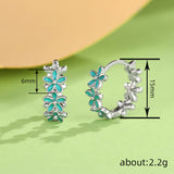 Flower Flower Earrings Female Drop Oil Design – Gifts for Her — 3