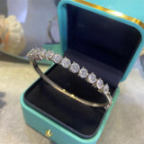 D Color Moissanite Full Diamond Bracelet – Jewelry Gift Ideas — 1