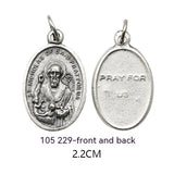 22cm Double-sided Pendant FM Italian Camino Relief – Stylish Gifts — 2