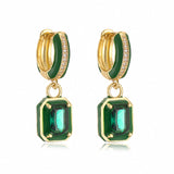 Sweet Colorful Drop Oil Copper Inlaid Color Diamond – Practical Gifts — 10