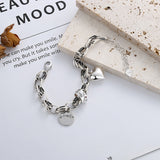 Retro Distressed Three-dimensional Heart Bracelet – Jewelry Gift Ideas — 2
