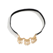 Tassel Leaf Elastic Band Thigh Chain Female – Gifts for Her — 4