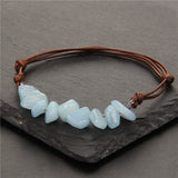 Leather Rope Woven Bracelet For Women – Jewelry Gift Ideas — 1