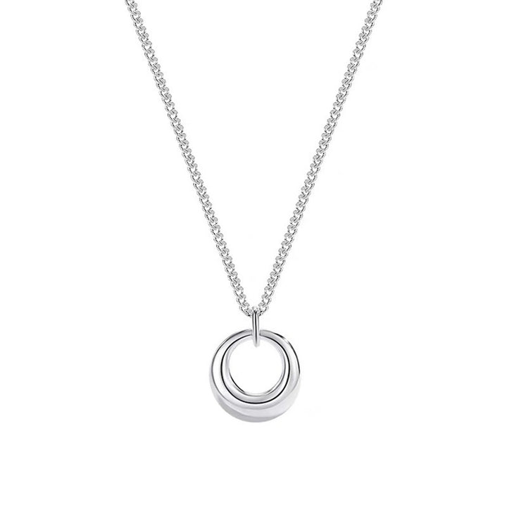 Women's Geometric Circle Necklace Simple Clavicle – Jewelry Gift Ideas — 1
