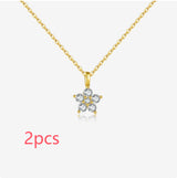 S925 Sterling Silver Butterfly Necklace Micro – Jewelry Gift Ideas — 3