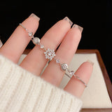 Elegant Micro British Zircon Flower Pull-out – Jewelry Gift Ideas — 2