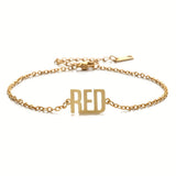 Real Gold Plating O Chain Stainless Steel Anklets – Unique Gift Ideas — 13
