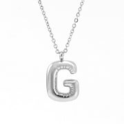 Fashion Letter Necklace Female Stainless Steel – Jewelry Gift Ideas — 12