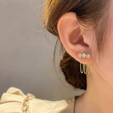 Trendy Women's Niche High-end Silver Tassel Earrings – Gifts for Her — 1