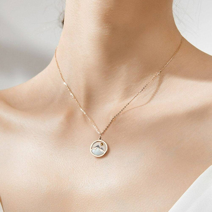 Fashion Jewelry Retro Style Round Necklace – Jewelry Gift Ideas — 1