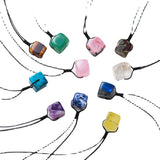 East China Sea Natural Crystal Square Pendant – Jewelry Gift Ideas — 1