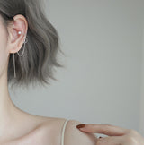 Long One-piece Ear Clip Simple Tassel Ear – Special Occasion Gifts — 9