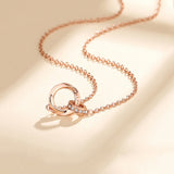 Women's 925 Silver Mobius Strip Necklace – Jewelry Gift Ideas — 1
