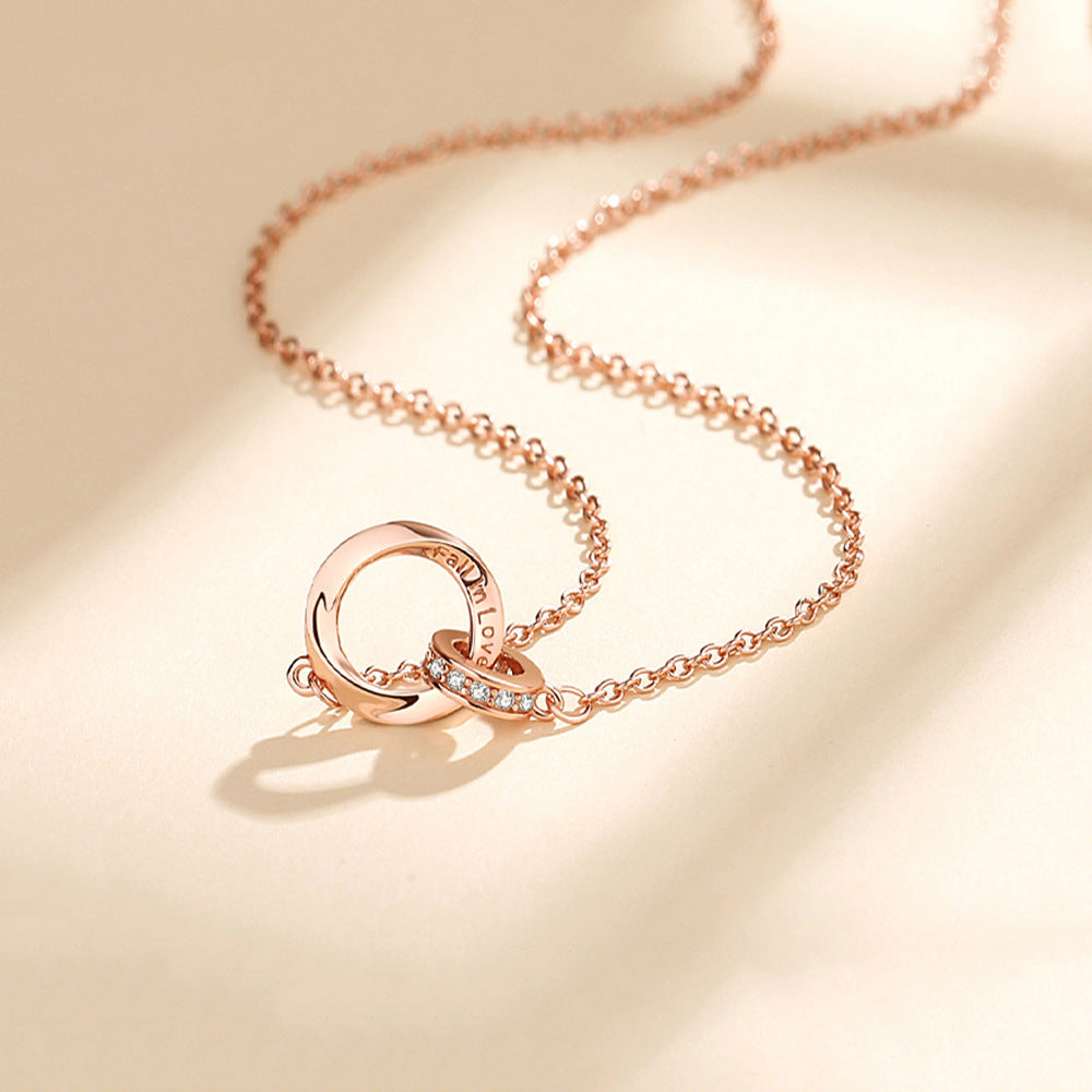 Women's 925 Silver Mobius Strip Necklace – Jewelry Gift Ideas — 1