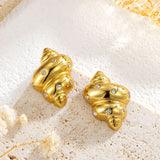 Fashion Stainless Steel Colorful Crystals Conch – Stylish Gifts — 4
