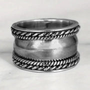 Simple Retro Domineering Ring Trendy And Smooth – Everyday Gifts — 8