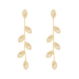 Leaf Earrings Women Long Tassel Earrings – Gifts for Her — 4