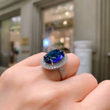 Shiny Diamond Set Women's Ring – Gifts for Her — 5