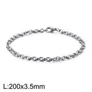 Fashion European And American O-shaped Stainless Steel – Stylish Gifts — 17