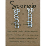 Twelve Constellation English Vintage Alphabet Stud – Stylish Gifts — 4