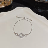 Versatile Zircon Flower Pearl Bracelet – Jewelry Gift Ideas — 17