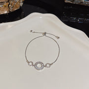Versatile Zircon Flower Pearl Bracelet – Jewelry Gift Ideas — 17