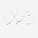 Sterling Silver Necklace Bracelet Fashion – Jewelry Gift Ideas — 8