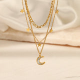 Personality Trend Star Moon Necklace – Jewelry Gift Ideas — 2