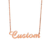 Women's Personalized Name 18k Gold Necklace – Jewelry Gift Ideas — 6