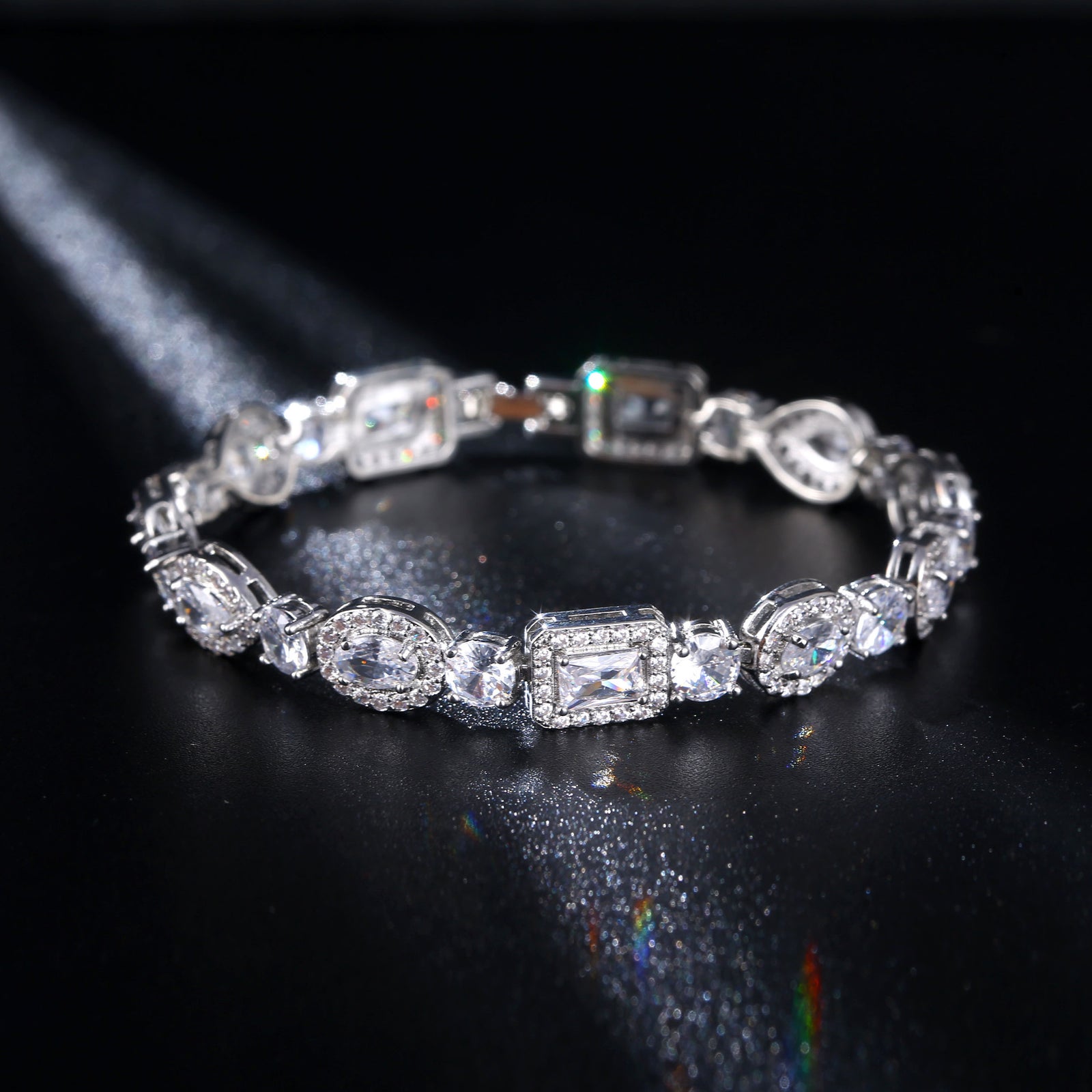 Water Drop Multi-shape Horse Eye Zircon Bracelet – Jewelry Gift Ideas — 1