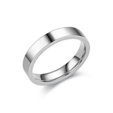 Glossy Stainless Steel Couple Ring Fashion – Stylish Gifts — 2