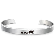 Stainless Steel Mama Bear Bracelet Mother's Day – Jewelry Gift Ideas — 2