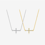 S925 Sterling Silver Cross Pendant Necklace – Jewelry Gift Ideas — 8
