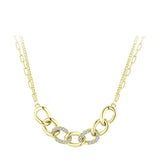 Chain-shaped Double-layer Necklace Female S925 – Jewelry Gift Ideas — 3