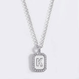 English Letter Fashion Commuter Diamond Necklace – Jewelry Gift Ideas — 20