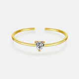 S925 Sterling Silver 5-color Love Thin Body Ring – Gifts for Couples — 3