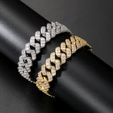 Men's Wide Cubic Zirconia Diamond Flap Buckle – Jewelry Gift Ideas — 3