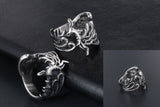 Ornament Retro Phoenix God Bird Titanium Steel Fashion – Stylish Gifts — 7