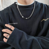 Spliced Men's And Women's Simple Collarbone Chain – Gifts for Her — 2