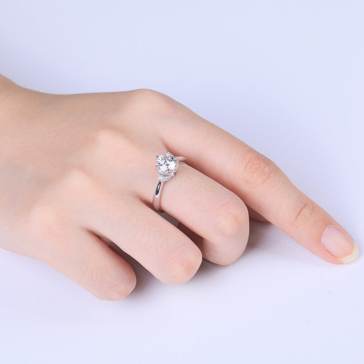 European And American Women's Diamond Ring Wedding – Gifts for Her — 1