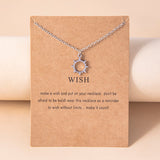 Fashion Silver Sun Stainless Steel Chain Necklace – Jewelry Gift Ideas — 6
