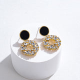 Earrings Frosted Shell Beads Solid Color – Practical Gifts — 2