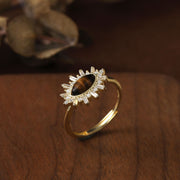 Vintage Tiger Eye Stone S925 Sterling Silver Gold – Jewelry Gift Ideas — 3