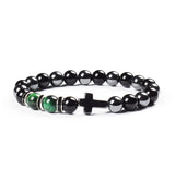 Colorful Tigereye Cross Agate Bracelet – Jewelry Gift Ideas — 4