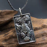 Men's Tiger Worn S925 Sterling Silver Pendant – Jewelry Gift Ideas — 4