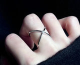 Four Eight-pointed Stars Rhinestone Ring For Women – Gifts for Her — 6