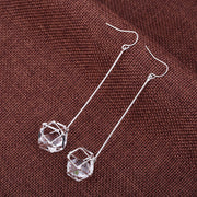 Crystal Long Fashion Hollow Zircon Stud Earrings – Stylish Gifts — 2