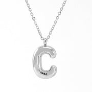 Fashion Letter Necklace Female Stainless Steel – Jewelry Gift Ideas — 20