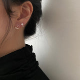 Sterling Silver Freshwater Pearl Stud Earrings Female – Gifts for Her — 5