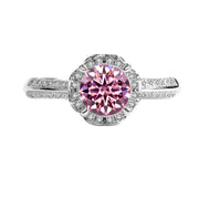 Sterling Silver Moissanite Bridal Bouquet Ring – Gift Ideas — 7